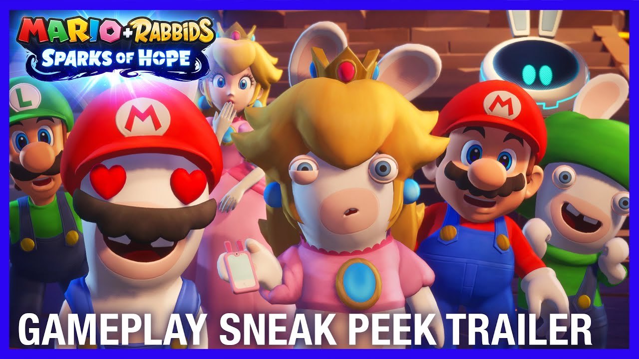 E3 2021 : Mario + The Lapins Crétins Sparks of...