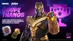 Fortnite : Coupe Thanos, dates et infos sur le skin