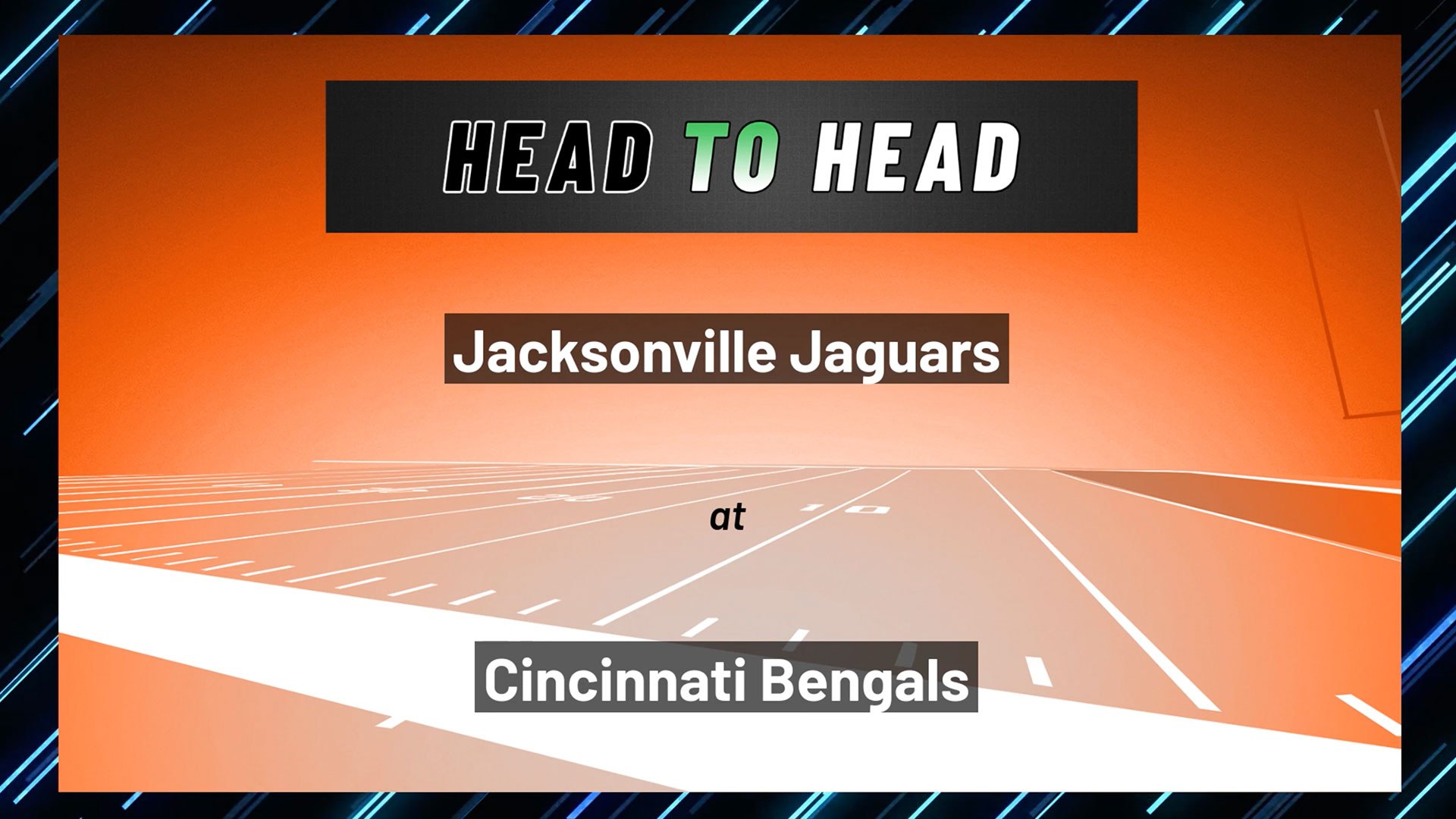 What's the latest line for Jacksonville Jaguars vs. Cincinnati