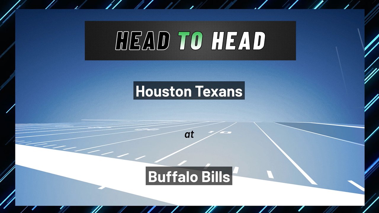 Buffalo Bills - Houston Texans - Over/Under