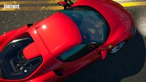 Fortnite : Ferrari 296 GTB, réussir les défis chronométrés, où trouver les voitures en saison 7