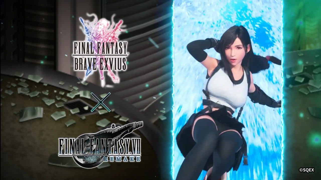 Tifa, membre de l'Avalanche tirée de FF7R est disponible sur FFBE