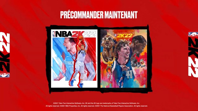 NBA 2k22 : Luka Dončić et Candace Parker en couverture