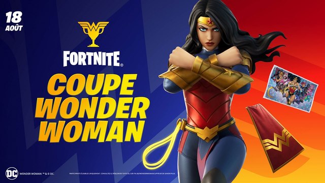 Fortnite : Coupe Wonder Woman, dates et infos sur le skin