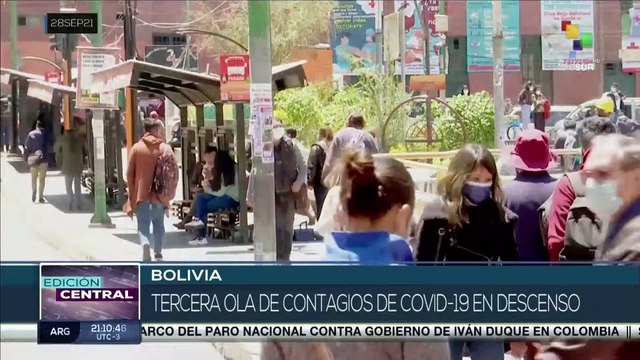 Bolivia: Autoridades sanitarias confirman disminución de casos de Covid-19