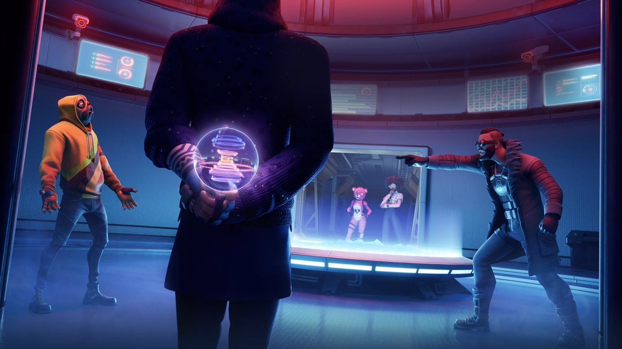 Fortnite : obtenir trois appareils extraterrestres et activer l'appareil de contre-mesure sous Corny