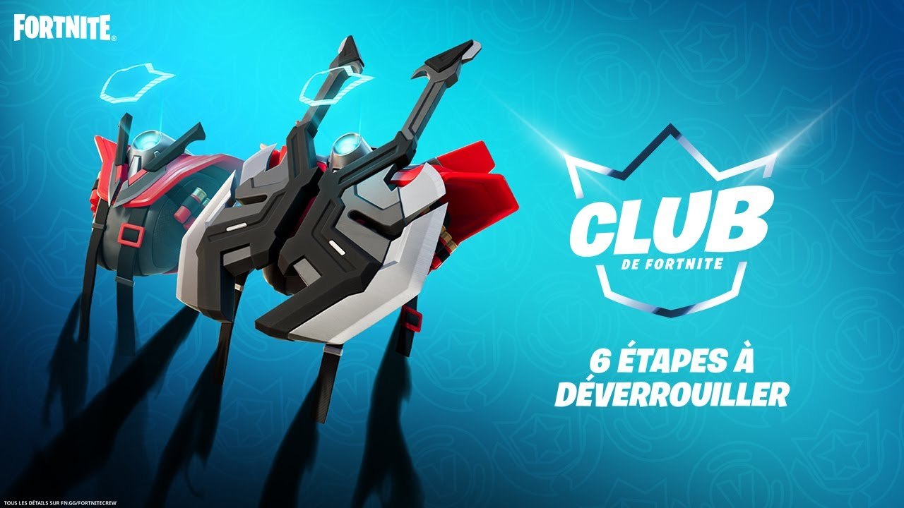 Fortnite : l'ensemble de fidélité au Club, nouveaux objets cosmétiques évolutifs