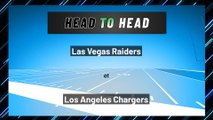 Los Angeles Chargers - Las Vegas Raiders - Moneyline