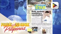 HEADLINES: Voter’s registration para sa 2022 national elections, extended hanggang Oktubre 31; Pangulong Duterte, inaprubahan ang general vaccination kung saan kasama ang mga 12-17 yrs. old