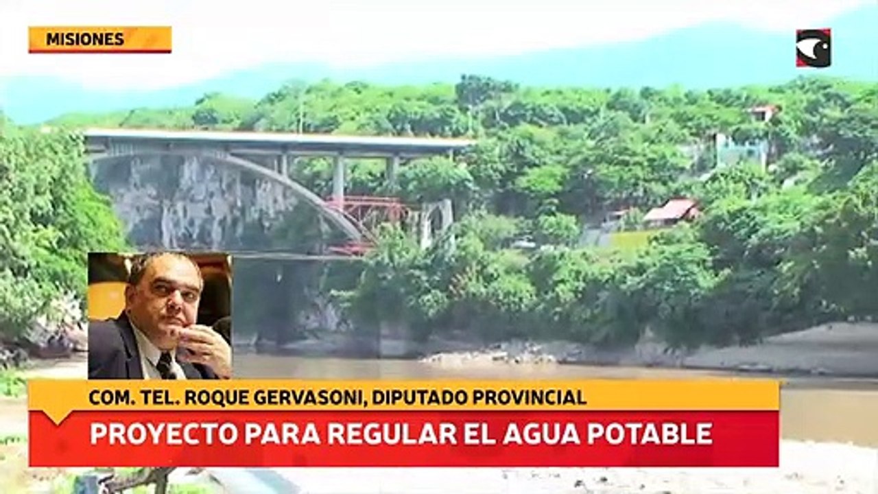 Proyecto para regular el agua potable