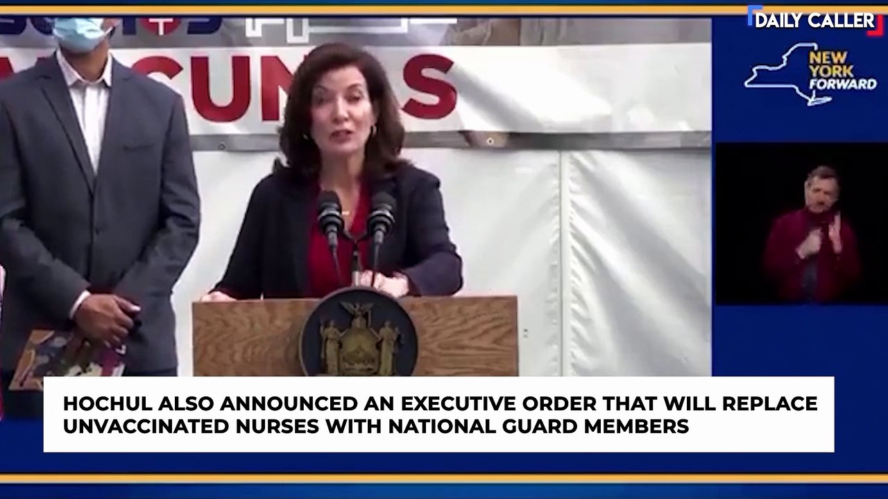 NY Governor Hochul God Wants You To Get Vaccinated.