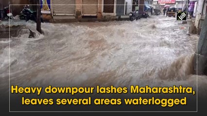 Heavy downpour lashes Maharashtra, leaves several areas waterlogged