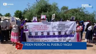 Y EN OTRAS NOTICIAS: AMLO pide perdón al pueblo Yaqui por agravios cometidos en el pasado