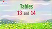 Table of 13 and 14 | Learn Multiplication Tables 13 and14 | Learn Maths easily | Table 14 | Table 13 | Viral Rocket