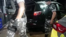Mulher é detida na rodoviária de Cascavel em ação do Choque