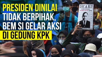 Jelang Pemecatan Pegawai, BEM SI Gelar Demo di Depan Gedung KPK