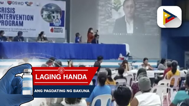 Higit sa limang libong residente sa magkakaibang bayan sa Leyte, hinatiran ng tulong ng pamahalaan at ni Sen. Bong Go