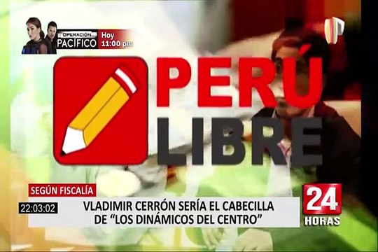 Fiscalía apuntó a Vladimir Cerrón como presunto cabecilla de la organización criminal 'Los Dinámicos del Centro'