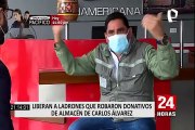Carlos Álvarez indignado por liberación de sujetos que le robaron donaciones