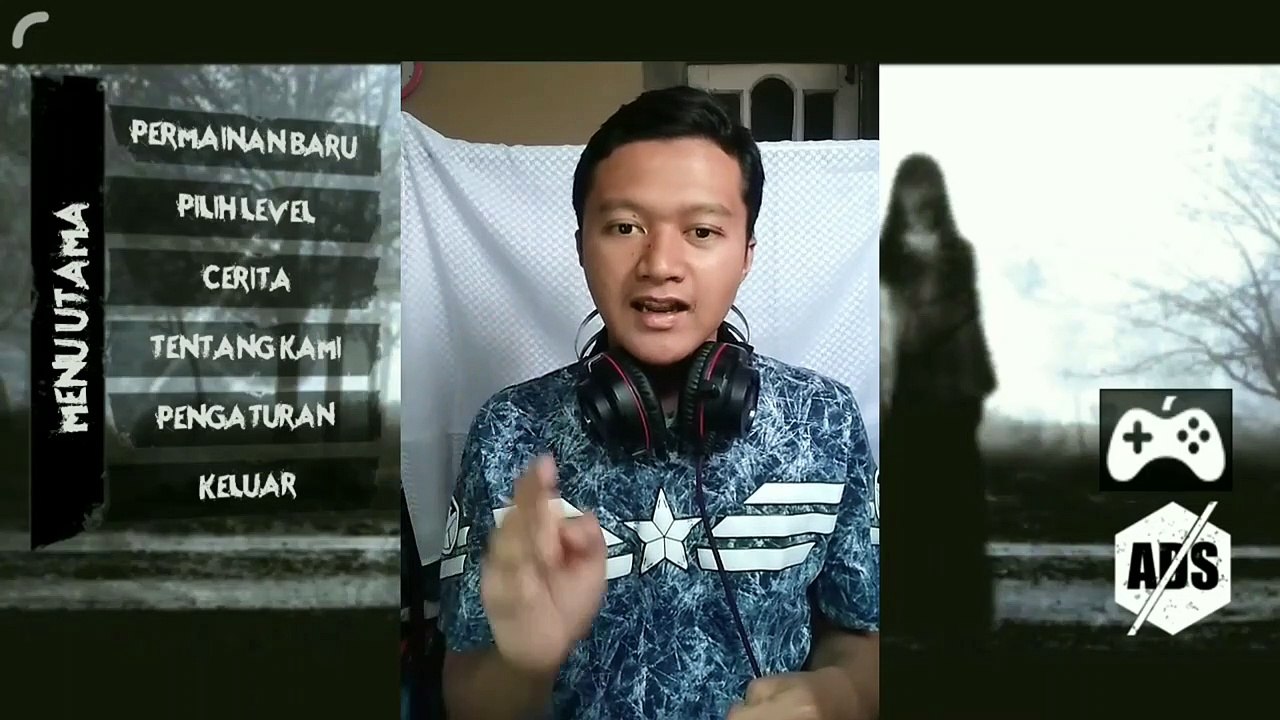 GAME HORROR INDONESIA, HANTUNYA NGINTIP!!! - The Fears _ Scream House