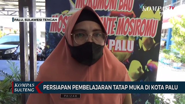 Persiapan Pembelajaran Tatap Muka di Kota Palu