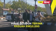 Polis dituduh terima rasuah RM10,000