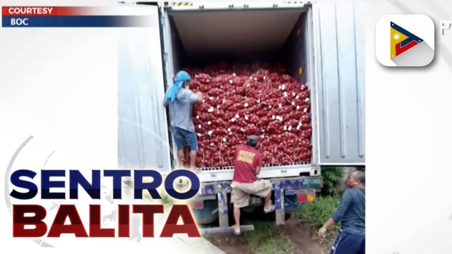 P13.5-M halaga ng smuggled na sibuyas, sinunog ng BOC-port of Cagayan de Oro