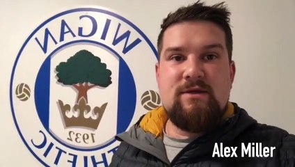 Alex Miller on Wigan Athletic 1 Sheffield Wednesday 2