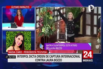 Interpol emitió ficha roja contra Laura Bozzo y es buscado en 194 países