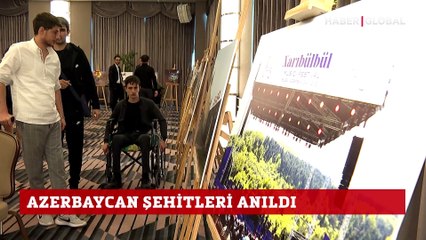 Vatan için can verdiler! Azerbaycan'ın kahraman şehitleri anıldı
