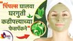 चेहऱ्यावरील पिंपल्स घालवा घरगुती कढीपत्त्याचा फेसपॅकने | Benefits of Curry Leaves for Pimples