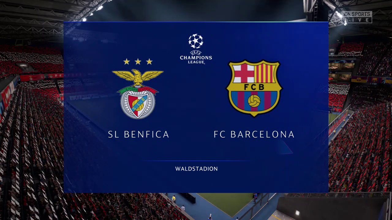 Benfica vs Barcelona || Champions League - 29th September 2021 || Fifa 21