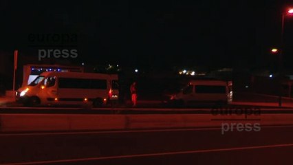 La familia de Anabel Pantoja sufre un pequeño percance con la furgoneta