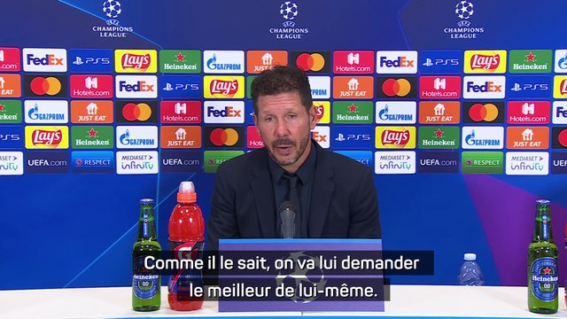 Simeone : Très heureux pour Griezmann