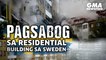 Pagsabog sa residential building sa Sweden | GMA News Feed