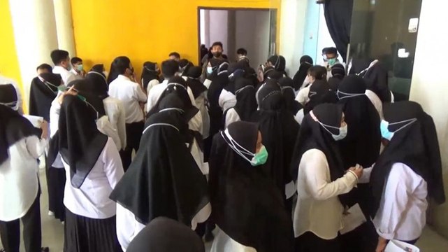 Ratusan Peserta CPNS Langgar Protokol Kesehatan