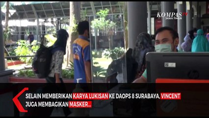PT KAI Terima Kado Ulang Tahun Dari Seniman Penyandang Autis
