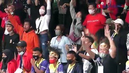 Menang KO, Jackson Karmela Melaju ke Semi Final Cabor Muaythai PON XX 2021