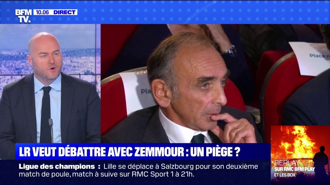 Damien Abad, chef des députés LR, veut débattre avec Éric Zemmour