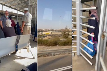 فلسطينيه توثق بالكاميرا رحلة عذابها لزيارة شقيقها في سجن عوفر