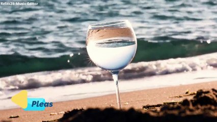 Relaxing Music with Ocean Waves: Beautiful Glass view, Sleep Music, Stress Relief, Wave Sounds