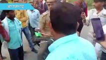 UP में दारोगा की दबंगई! भाड़ा मांगने पर बस कंडक्टर को पीटा, छात्रों को भी दिखाई धौंस