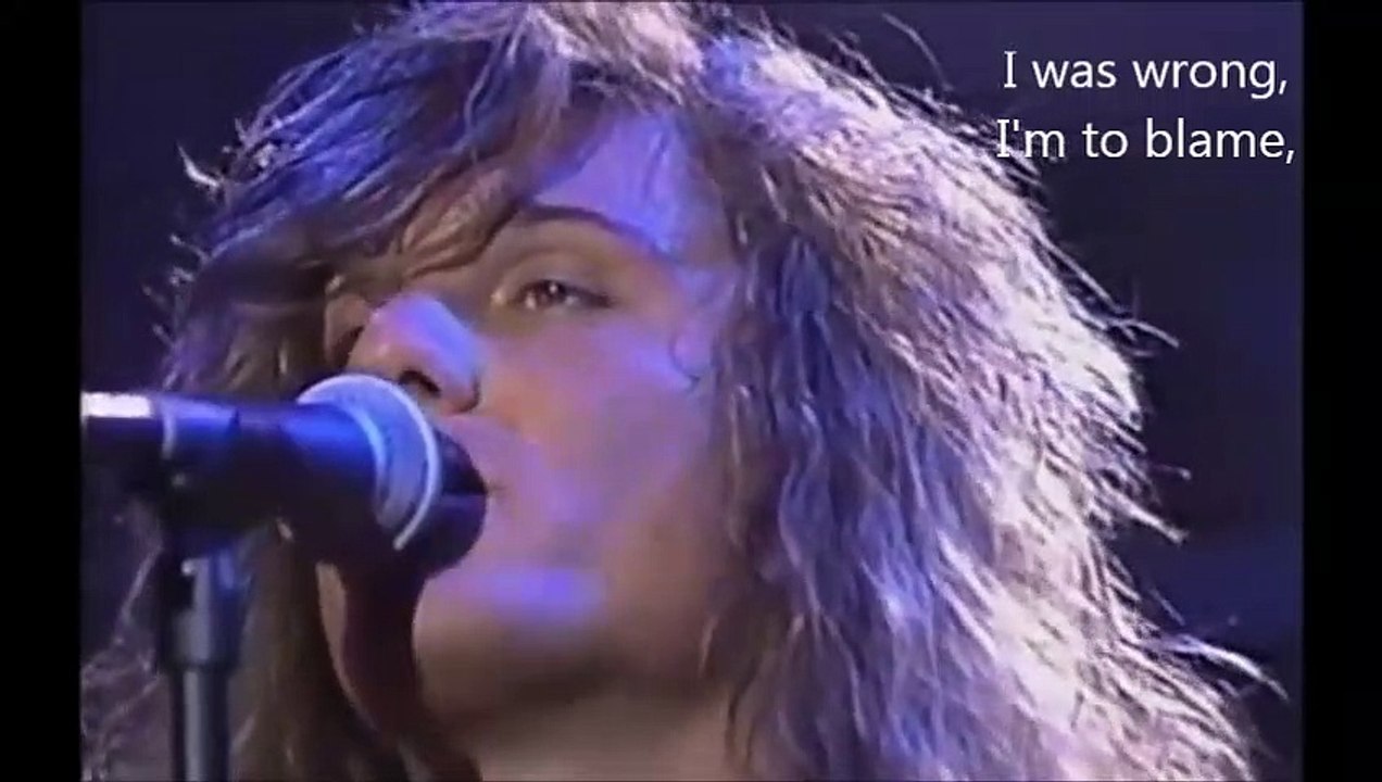 Shes Gone Live (Lyrics) Steelheart