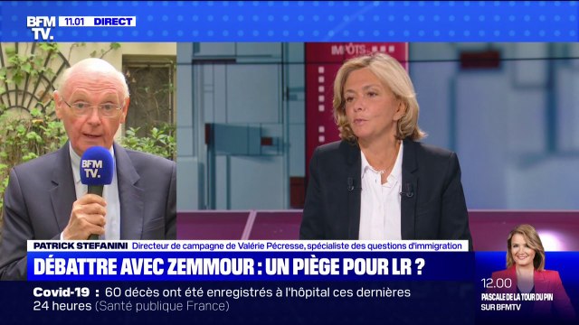 LR candidat au débat avec Zemmour: Pour Patrick Stefanini, Valérie Pécresse est ouverte à tous les débats