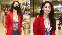 Sandeepa Dhar Spotted At The Airport Departure