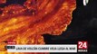 España: lava del volcán de La Palma llegó al mar y genera preocupación por los gases nocivos