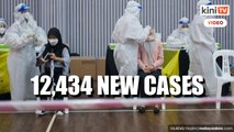 Covid-19: 12,434 new cases, 2,967 in Sarawak