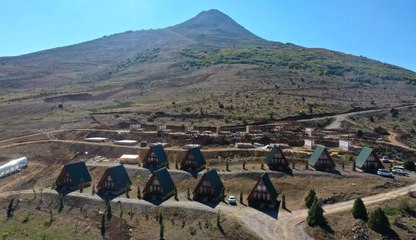 YILDIZ DAĞI TURİZM MERKEZİ'NE YENİ BUNGALOVLAR YAPILIYOR