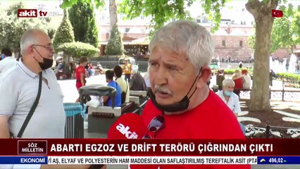 Abartı egzoz ve drift terörü çığırından çıktı