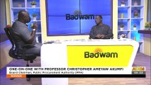One-one-one with Professor Christopher Ameyaw Akumfi - Badwam Mpensenpensemu on Adom TV (29-9-21)